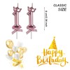 AOOLADA Rose Gold 11 Birthday Candle