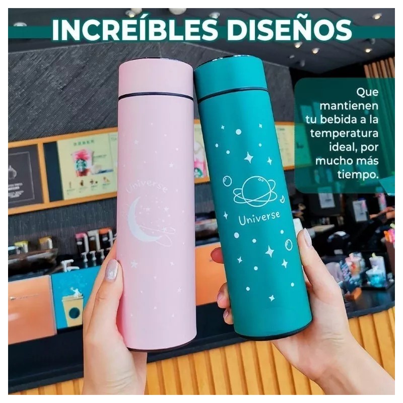 EG Kit De Dos Termos Digitales Inteligentes Sellado 500ml