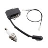 TOPREPAIR Ignition Coil Spark Plug for Husqvarna 125B 125BX 125BVX