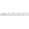 GEOtec Ruler Plexiglas ® 15 CM Transparent