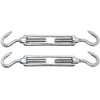 M6 x 110mm Hook & Hook Turnbuckles Wire Tensioner Strainer