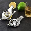 IKAAR Pack of 2 Lemon Squeezers, Stainless Steel Lime Juicer,