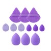 12 pcs Makeup Sponge Blender Sponges for Liquid, Cream, and
