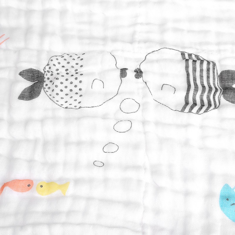 Ultra Soft Absorbent Baby Muslin Swaddle Cotton Blanket Bath Towel