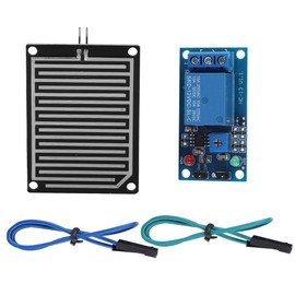 Rain water sensor module,12V Rain Water Raindrops Detection Sensor Module Relay Control Module
