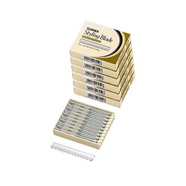 Feather Styling Braid CG-10 Replacement Blades, 10 Sheets x 5 Pieces