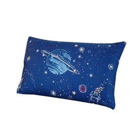 MAG 3 Pcs Bedding Set Space Sheets Galaxy Sheets Planets Stars Rockets Full Sheet Set for Kids Teens and Space-Lovers,Super Soft Microfiber with1 Fitted Sheet and 2 Pillowcases,Full Size