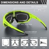 X-TIGER Polarized Sports Sunglasses for Men Women Cycling Glasses Baseball
