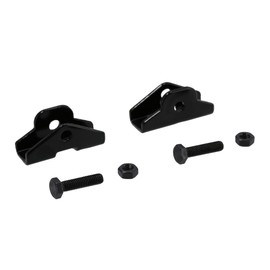 AKF Complete Luggage Rack Black with Backing Long Support Bar for Simson S50, S51, S70