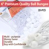 6 inch 25 Piece Heavy Duty 5mm Ball Bungee Canopy