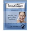 Diamond 30 diamond makeup remover wet Face wipes 5" x