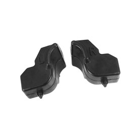 A ABSOPRO 1 Pair Left Right Side Black Tailgate Rubber Stop Bumpers for Ford F-150 2015-2023 Tailgate Stopper Limiter Cushion Replace FL3Z-99439A00-B FL3Z-99439A00-A Item Replacement