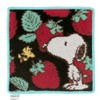 Snoopy 000572-0002-02 Chenille Towel Handkerchief 0002 (Black) Women's Hand Towel,