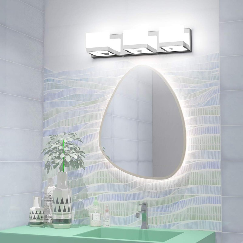Tipace Modern 3 Lights LED Vanity Light for Bathroom Up