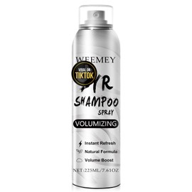 Instantly Refreshes Dry Shampoo for Women, Waterless Shampoo Spray, Quickly Volumizing Leaves No White Residue, Absorb Oils, Eliminate Odors, Refresh Hair for 48 Hours, 7.61 oz