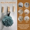 atnayo 4pcs Foldable Wall Hook, Heavy Duty Folding Hooks Wall