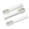 Honbay 100PCS Fashion Flower Disposable Perfume Test Strips Essential Oils