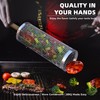 Rolling Grill Baskets for Outdoor Grill, Stainless Steel Rolling Grill