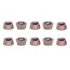 10Pcs Round Carbide Inserts Cutters for DIY CNC Lathe Wood