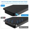 Magnetic Vent Covers (3-Pack) for Complete Seal, 5.5" X 12"