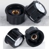 Adjustable Control Knobs, Pack of 20 Top Knobs, Potentiometer Knobs,