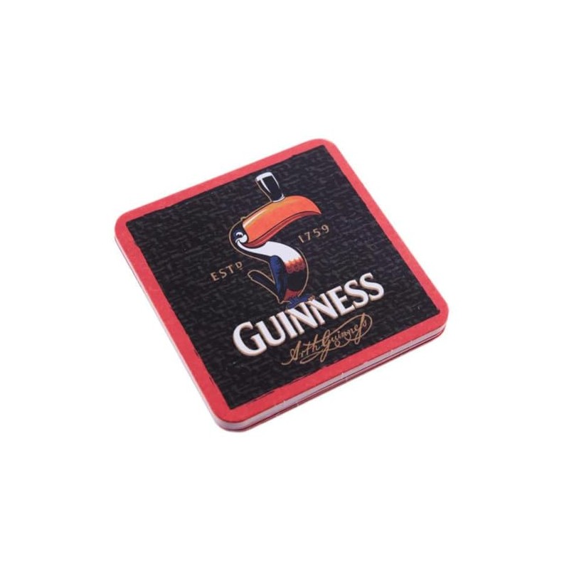 Guinness Gilroy Bar Towel & Coaster Set