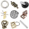 Joyeee 9 Pcs Brain Teaser Metal Wire Puzzles, Mind IQ
