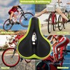 Bicycle Saddle, Bicycle Seat for Women, Men, Comfortable Soft Gel