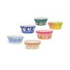 qiqee Easter 300PCS Mini Cupcake Liners Cupcake Cups 6 Designs