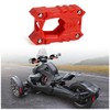 CPOWACE Sporty Key Shell Compatible with Can-Am Ryker/Outlander Accessories Red