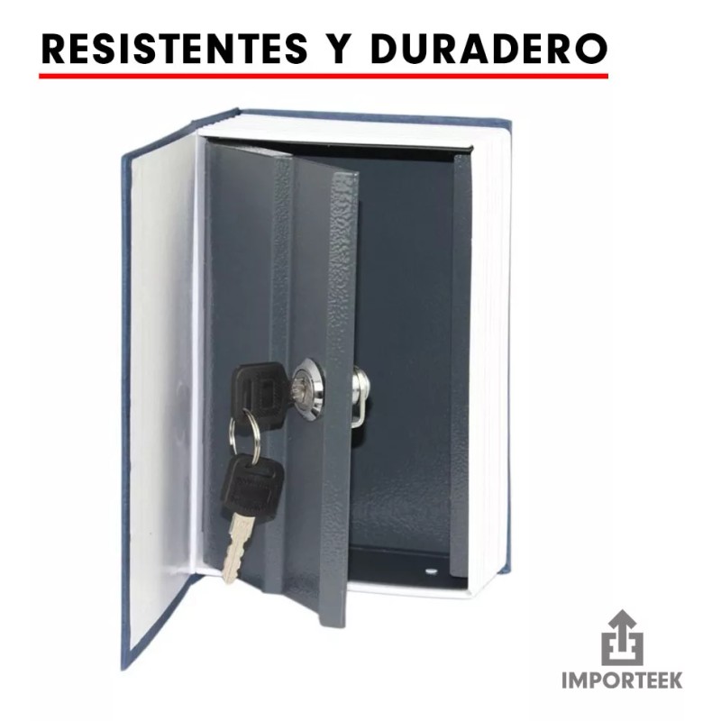 Importeek Caja Seguridad Fuerte Combinacion Libro Decoracion Camuflaje