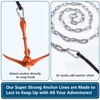 3/8 Inch 100 FT Anchor Rope, Boat Anchor Rope Solid