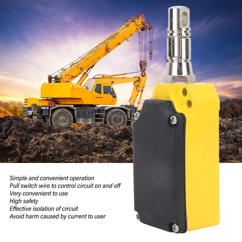 Single Phase Pull Cord Switch Electrical Cable Pull Switch Manual