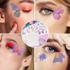 Mayoii Butterfly Temporary Tattoos and Face Gems Stickers Kit for
