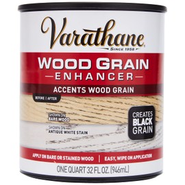 Rust-Oleum 313834 Varathane Wood Grain Enhancer, Black