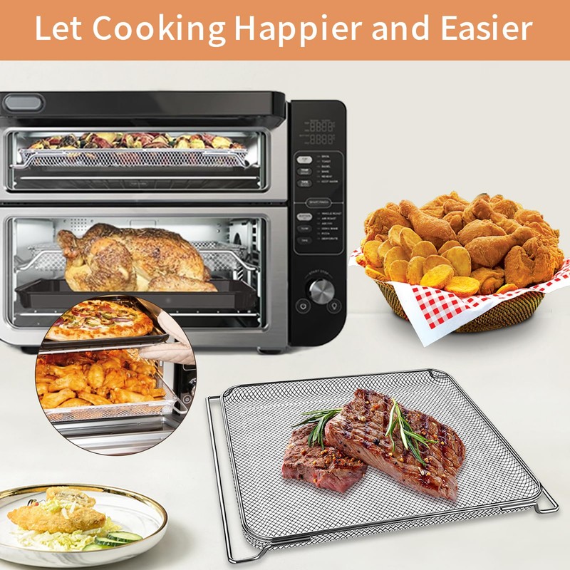 GCQ Smart Double Oven Basket for Ninja DCT401 DCT402 DCT451,