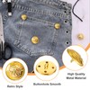 Gold Buttons, Mabor 18Pcs Gold Buttons for Blazer Button Set