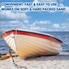 MorningRo 2 Pack Sand Spike Boat Anchor Pole for Boats