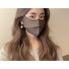 Soft Fit Daily Color Fashion Mask Gray/FREE 2ea
