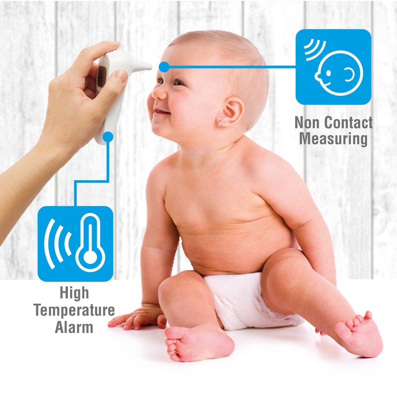 Citizen CTD711 Forehead and Ear Digital Thermometer for Adults, Children