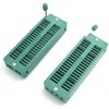 Fasizi 2PCS Universal 40-Pin ZIF DIP IC Test Board Socket