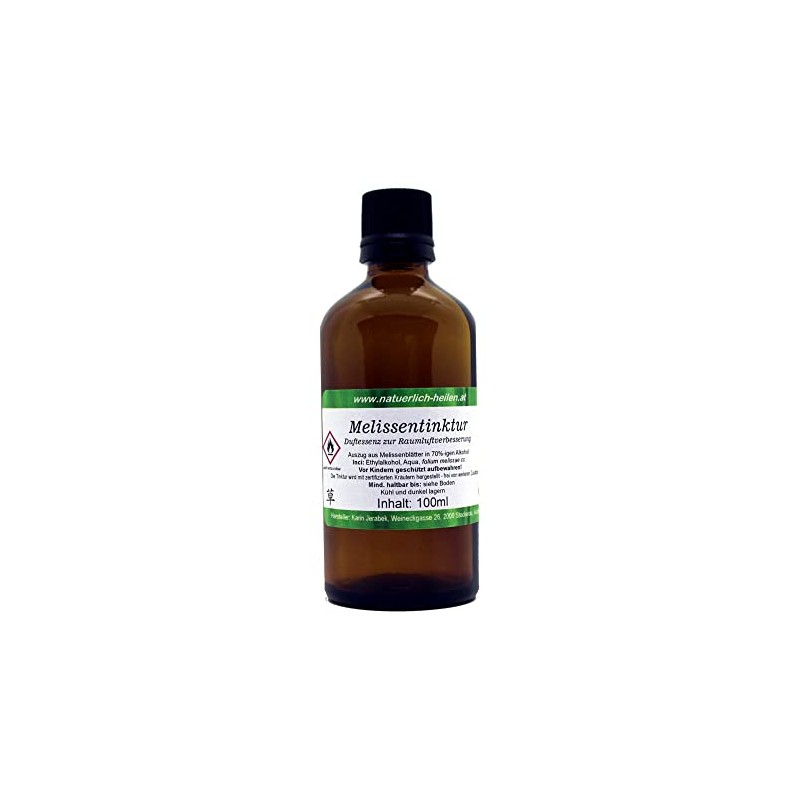 Melissa tincture (extract) content 100 ml