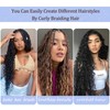 MLETULIPS Ocean Wave Crochet Hair Extensions, Deep Wave Braiding Crochet