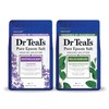 Dr Teal's Pure Epsom Salt, Lavender & Eucalyptus Duo Bundle,
