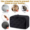Toaster Cover 2 Slice, Polyester Fabric Quilted 11.81x7.5x7.9in Universal Size