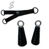 Tri-Cones with pairing strap Ergonomic Grip for Tricep Extensions, Cable