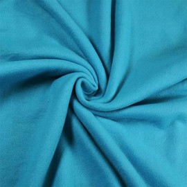 Fleece Fabric by The Yard | Half Yard 18”X60" Inch Wide | Soft Anti-Pill Polar Fleece | Blanket, Throw, Poncho, Pillow Cover, PJ Pants, Booties, Eye Mask - Turquoise