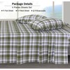 ZOYER Flannel Sheets Queen Size Set - Soft & Comfy