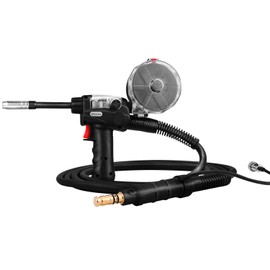 AmicoPower SPG15180 Spool Gun, 15 Feet, 180 Amp, Professional Weld Aluminum, Only use for MIG-140GS/MIG-160GS/MIG-200GS & MIG-160/MIG-180/MIG-200