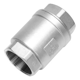 2 Inch Vertical Check Valve SUS304 Spring Loaded Check Valve in-line Low Cracking Pressure CF8M WOG 1000